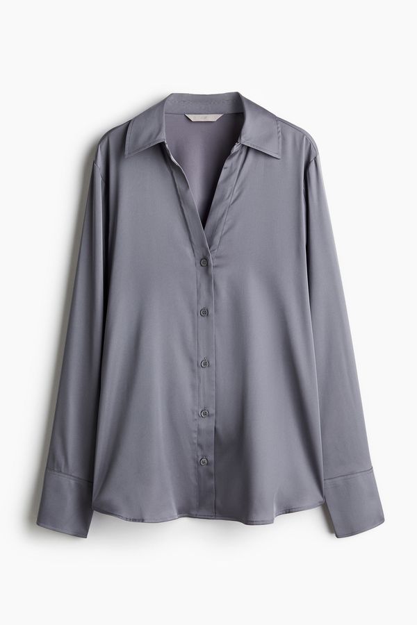 Blusa con escote en V