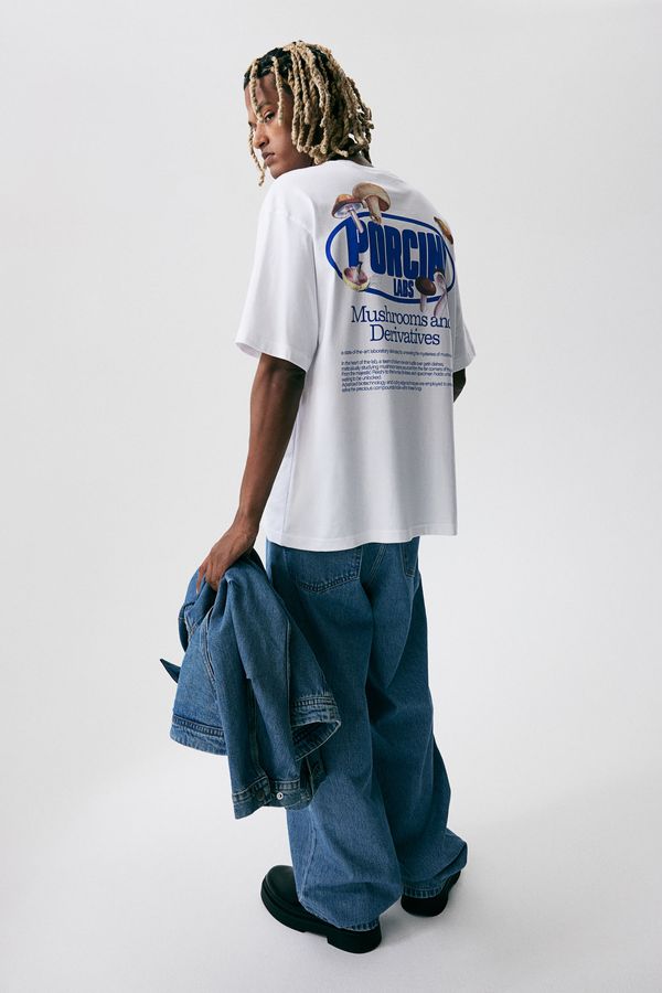 Polera con motivo estampado Loose Fit