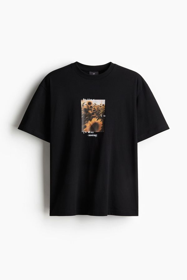 Polera con motivo estampado Loose Fit