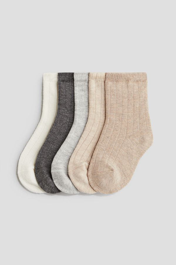 Pack de 5 calcetines de punto