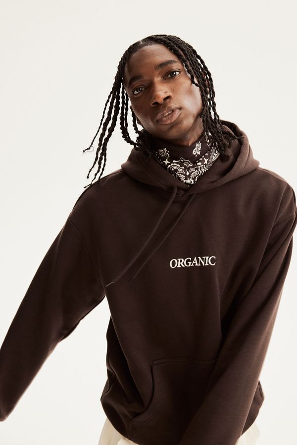 Polerón hoodie estampado Loose Fit