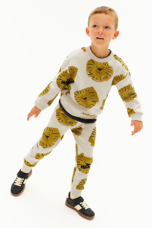 Joggers con motivo estampado
