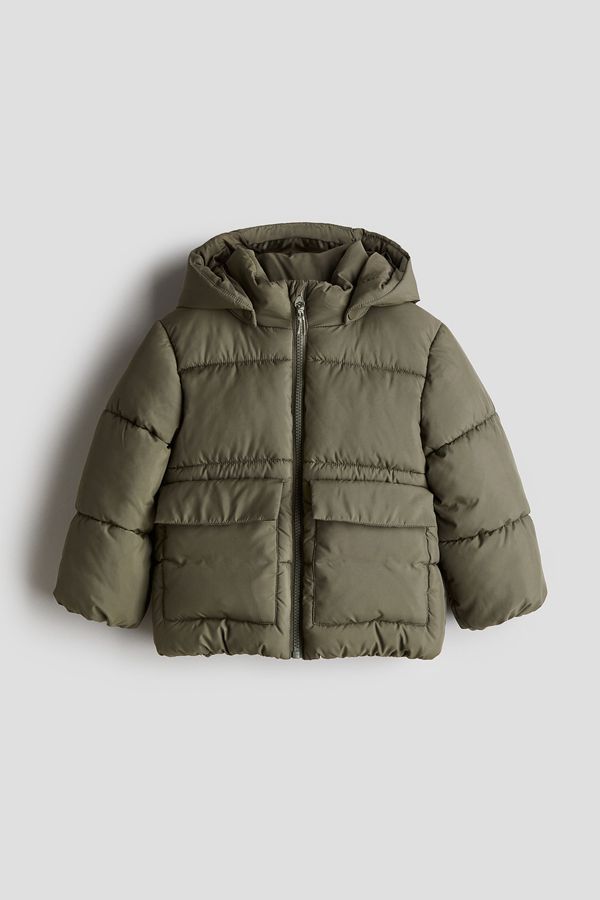 Parka puffy repelente al agua