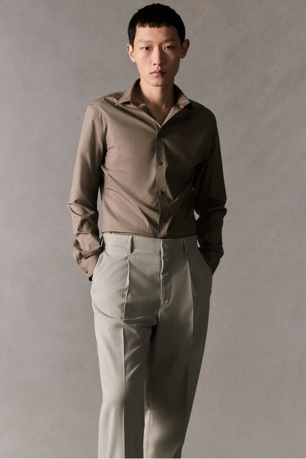 Camisa easy-iron Slim Fit