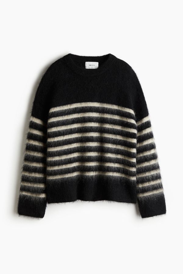 Sweater oversize en mezcla de mohair