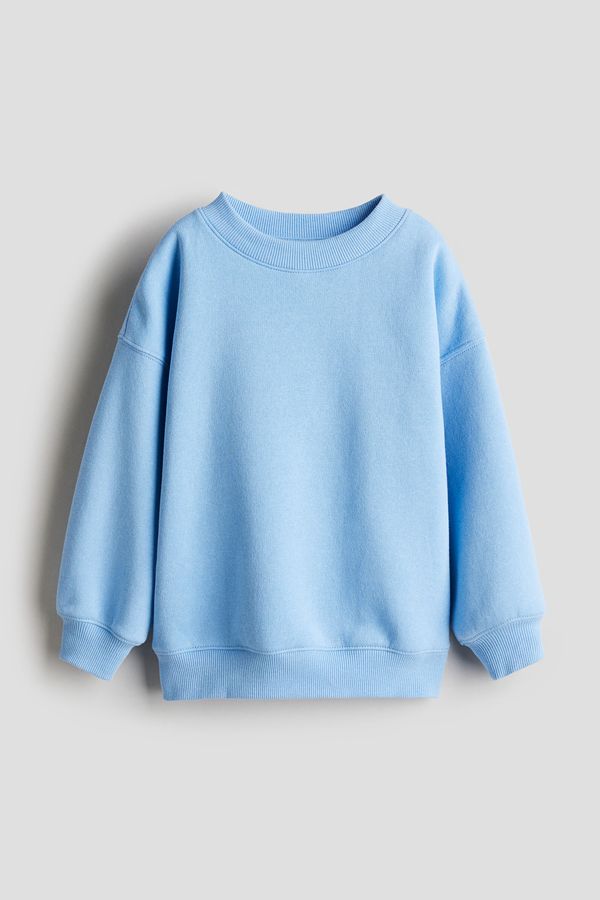 Polerón oversize con cuello redondo