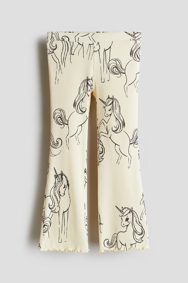 Flared leggings