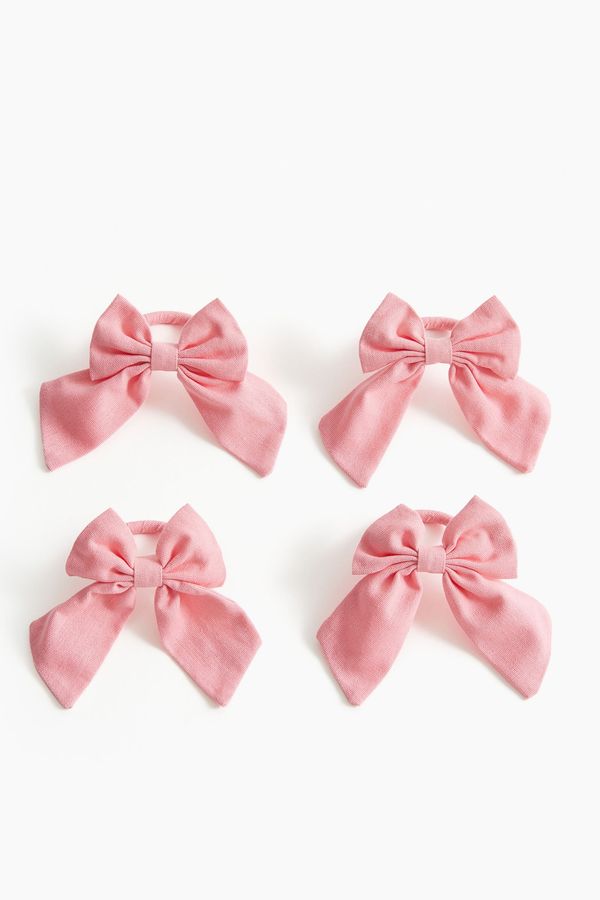 Pack de 4 servilleteros con lazo