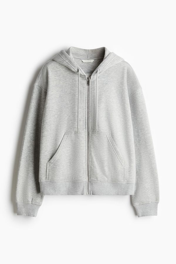 Polerón hoodie con cierre