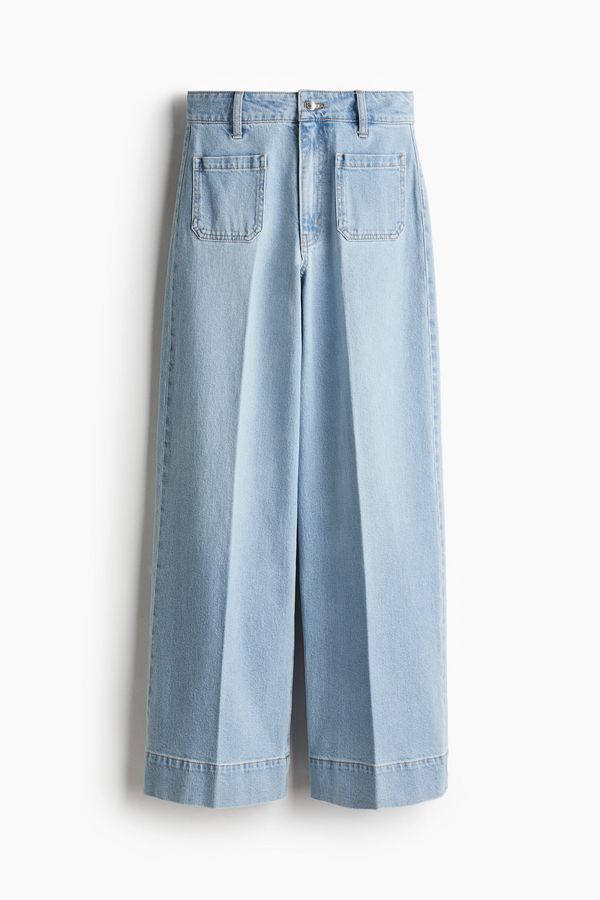 Wide High Jeans
