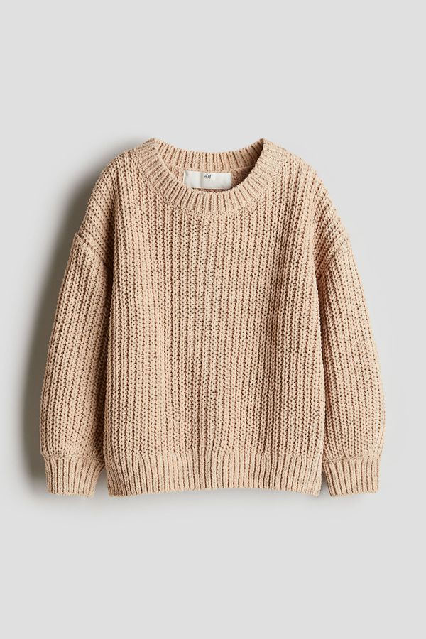 Sweater en punto de chenille