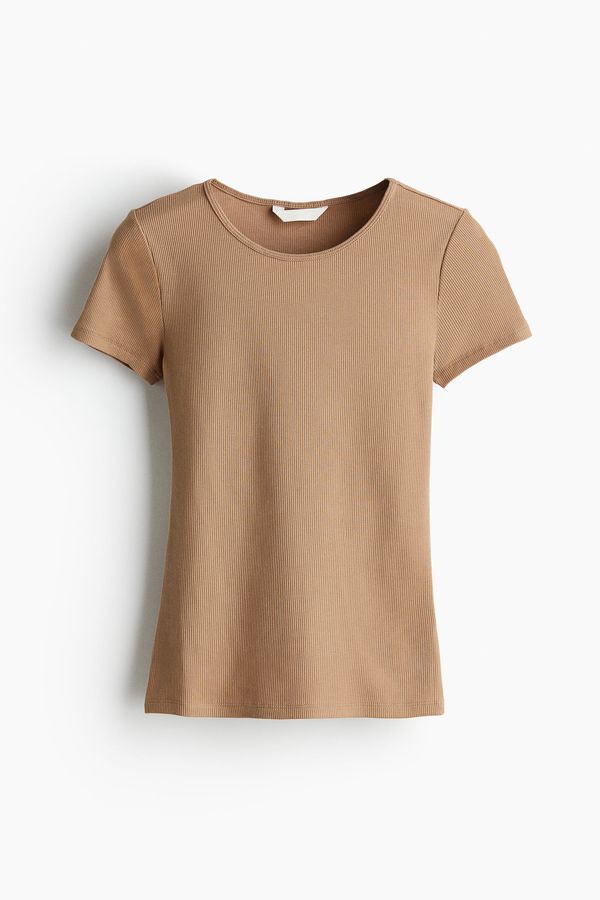 Polera acanalada