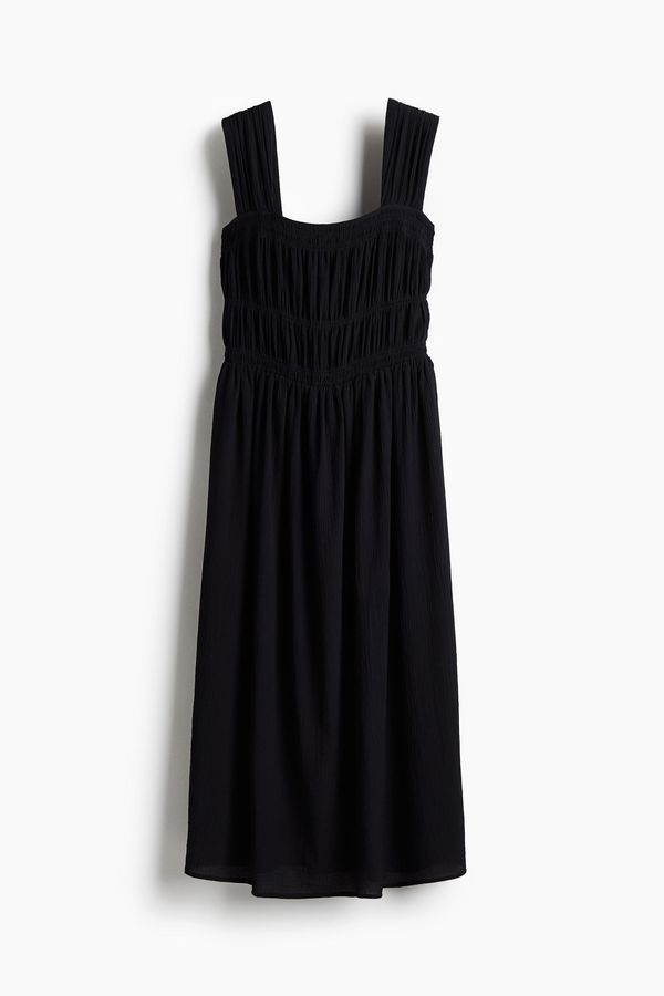 Vestido con cuerpo panal de abeja