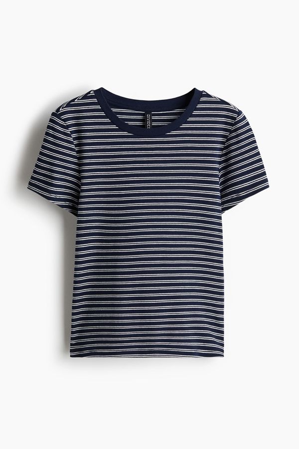 Polera acanalada