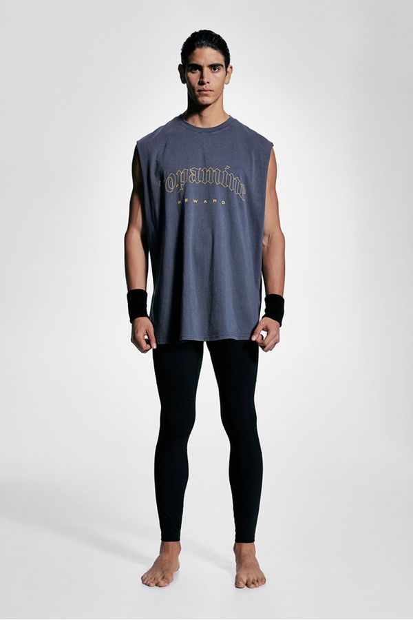Polera deportiva sin mangas Loose Fit