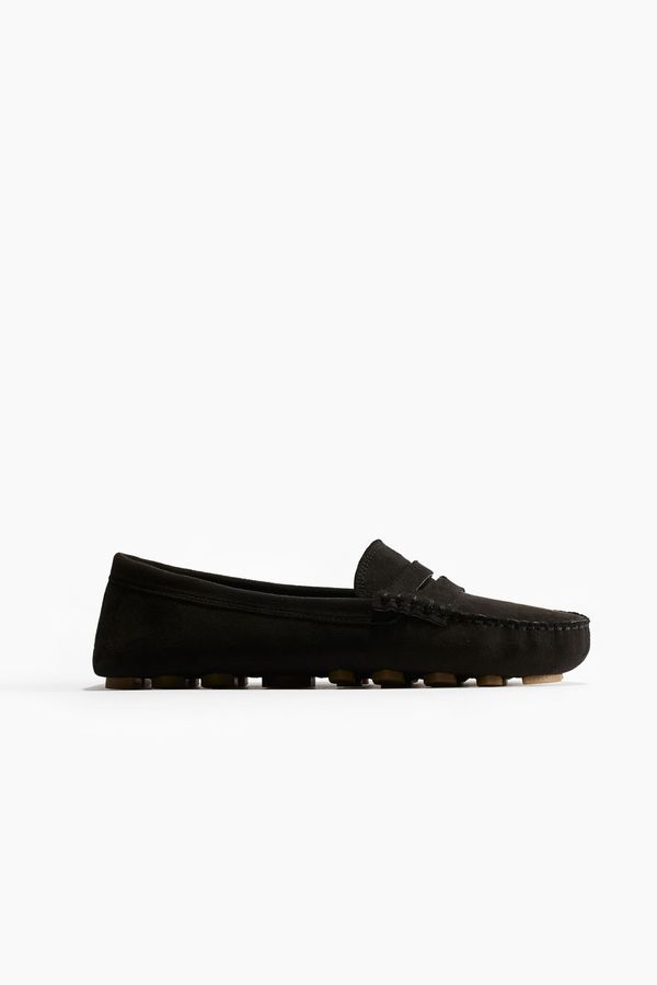 Mocasines en tejido cepillado
