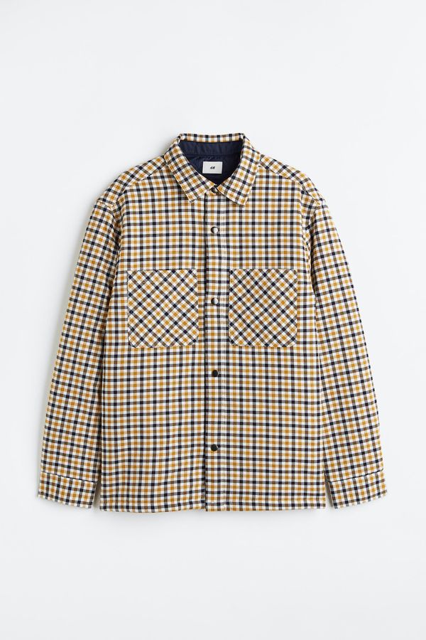 Overshirt acolchada
