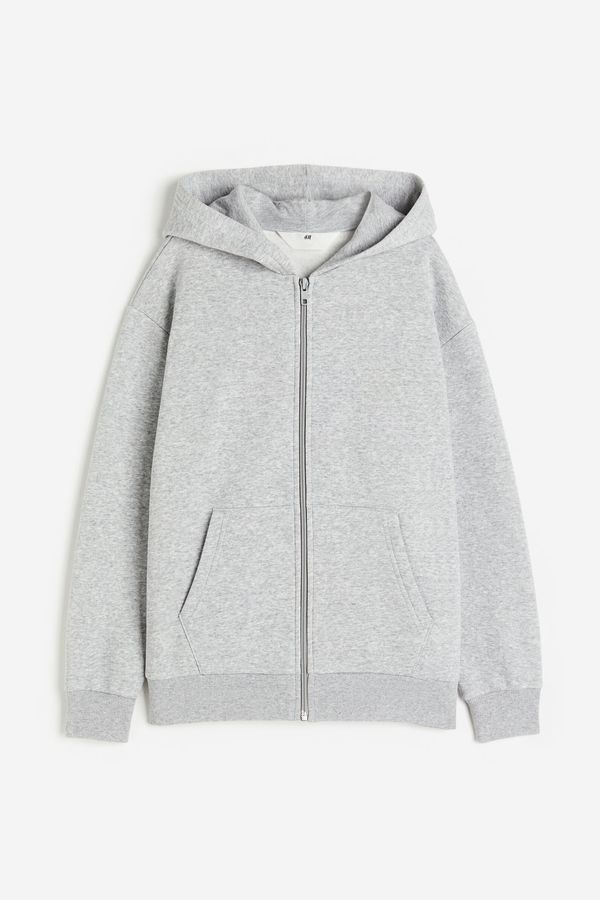 Polerón hoodie con cierre