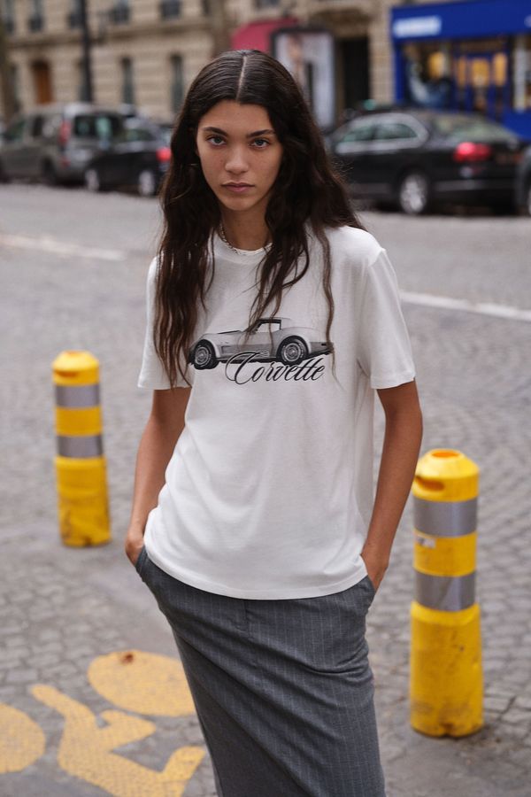Polera con estampado
