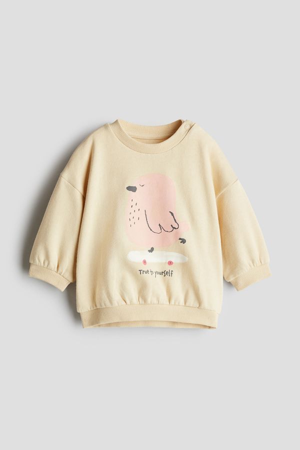 Polerón con estampado