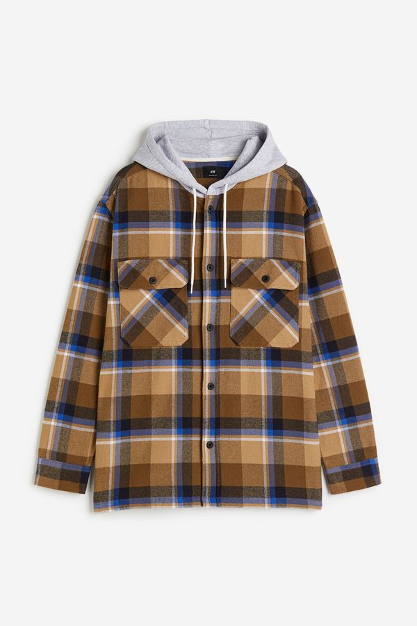 Overshirt con capucha Relaxed Fit