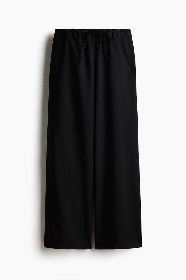 Pantalón de sarga con cordón de ajuste