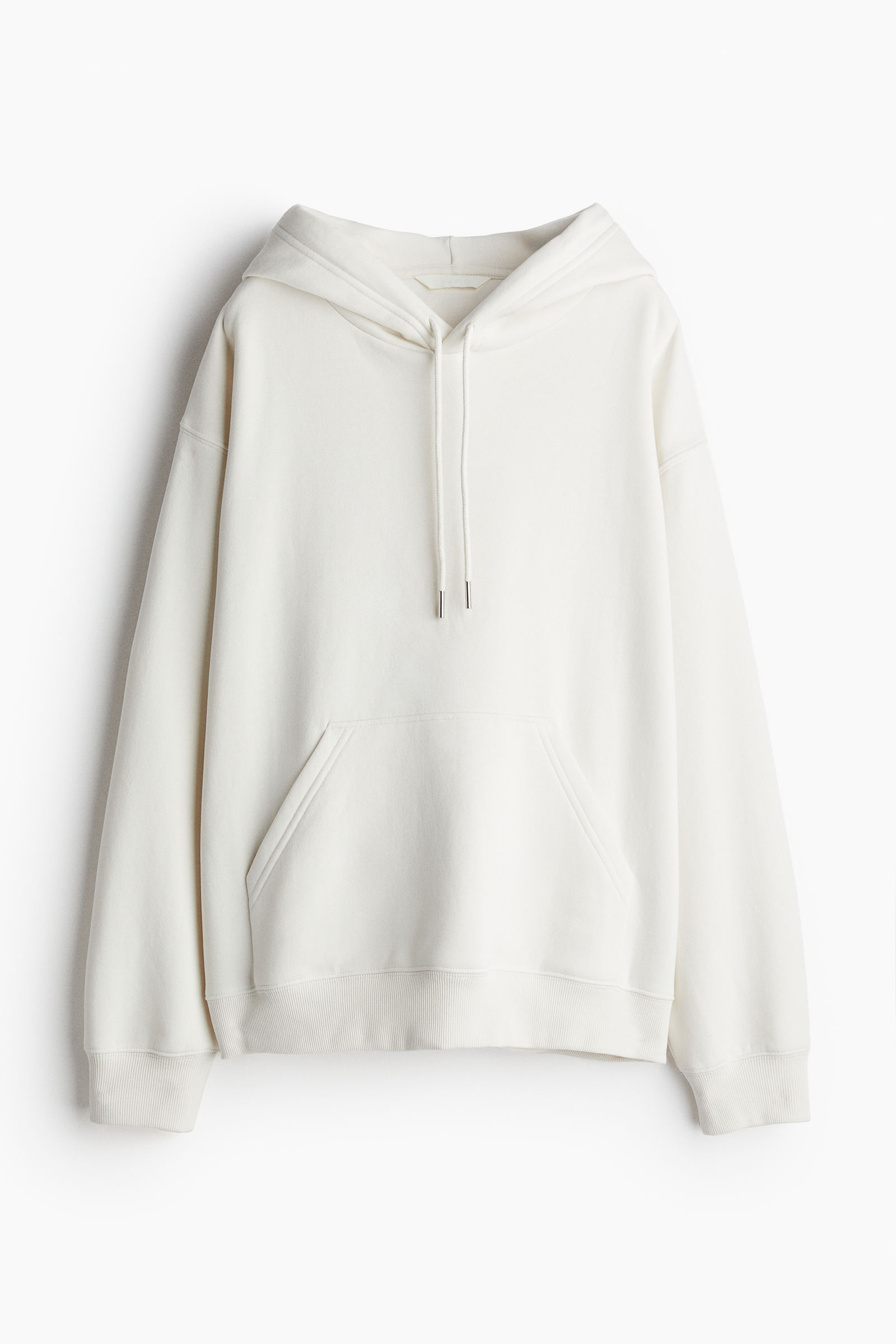 H&m Hoodies Mujer Blanco Polerón Hoodie H&M