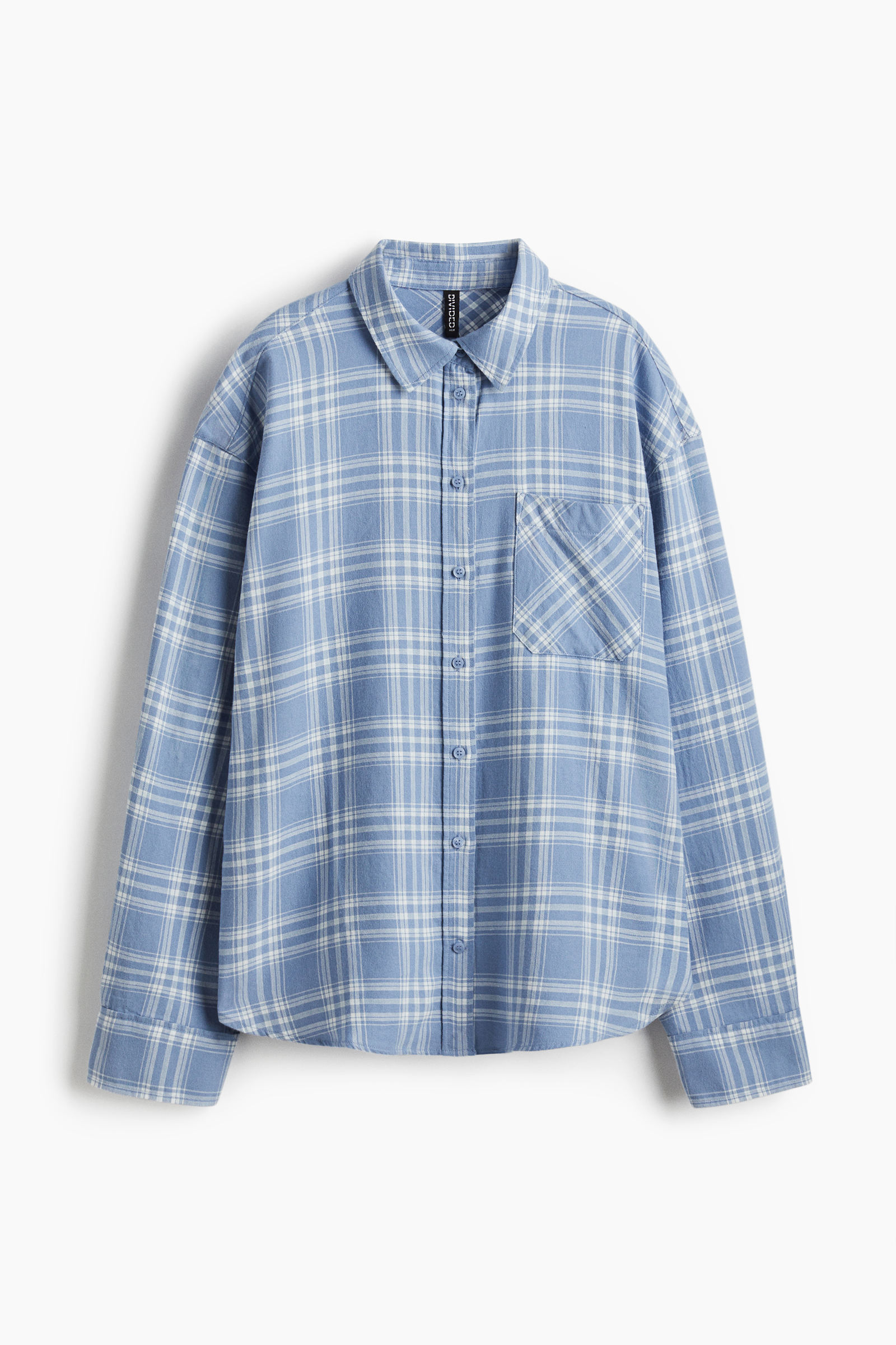 Camisa oversize de algodón