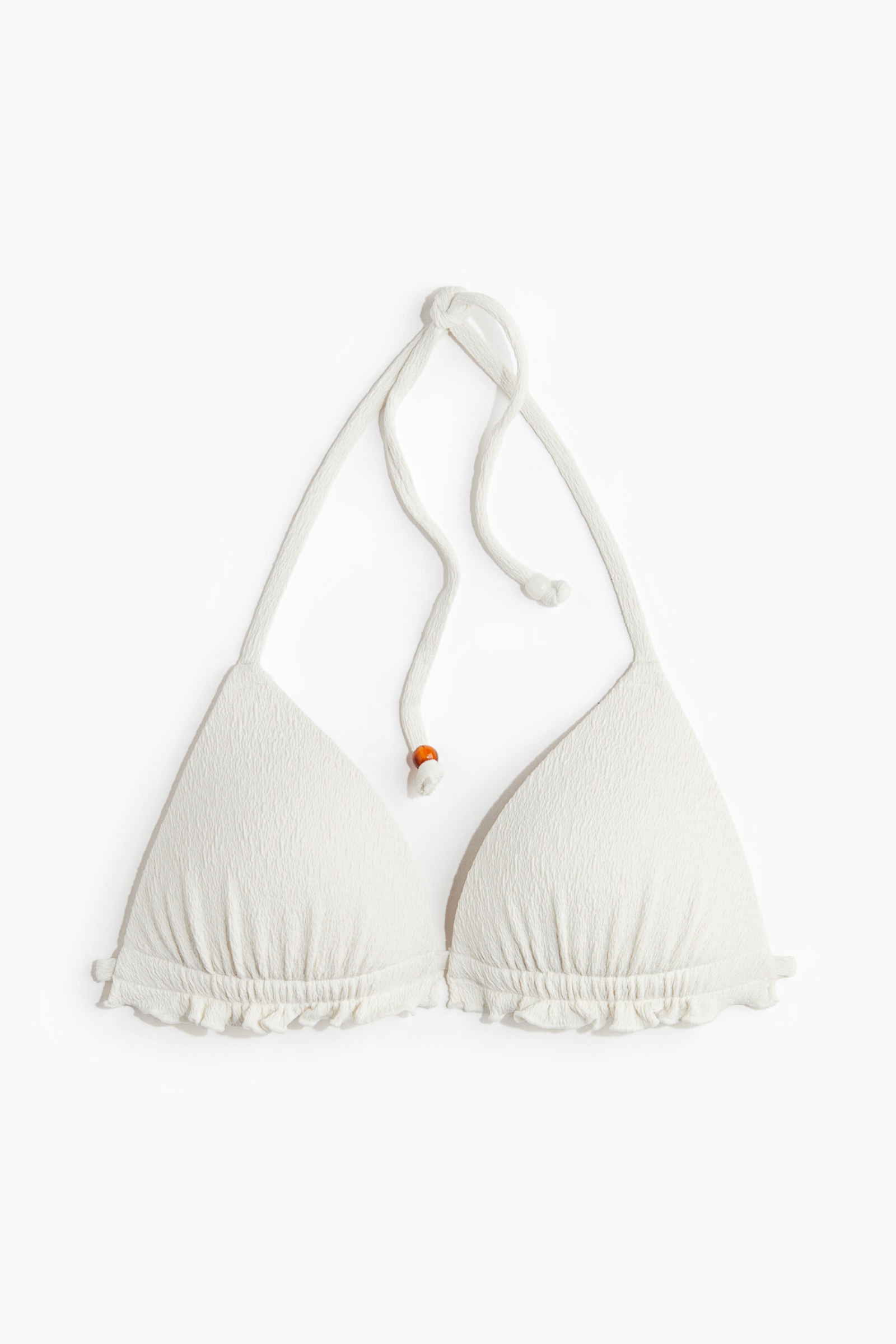 Top de bikini de triángulo con push-up