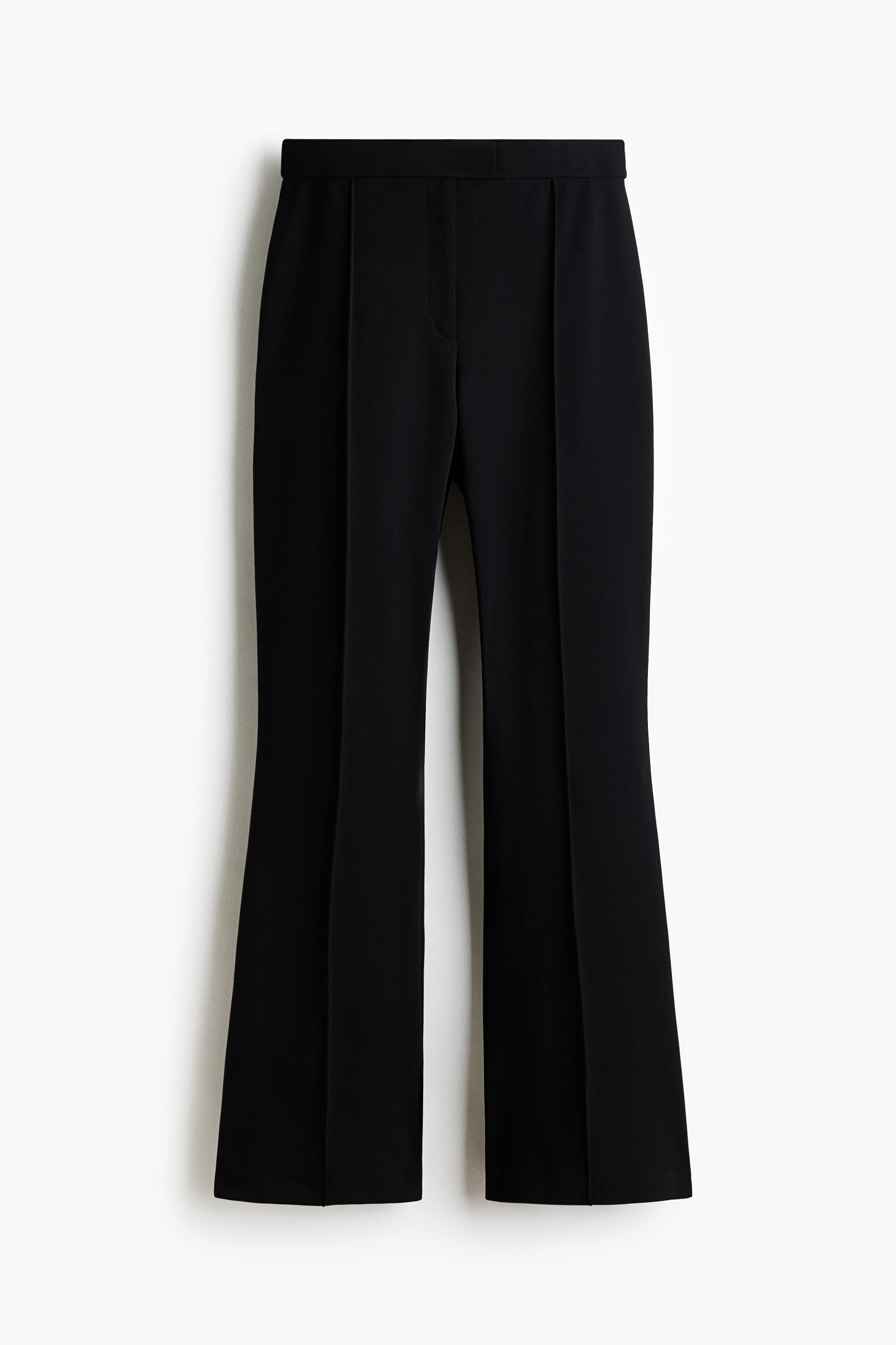 Pantalón bootcut con raya