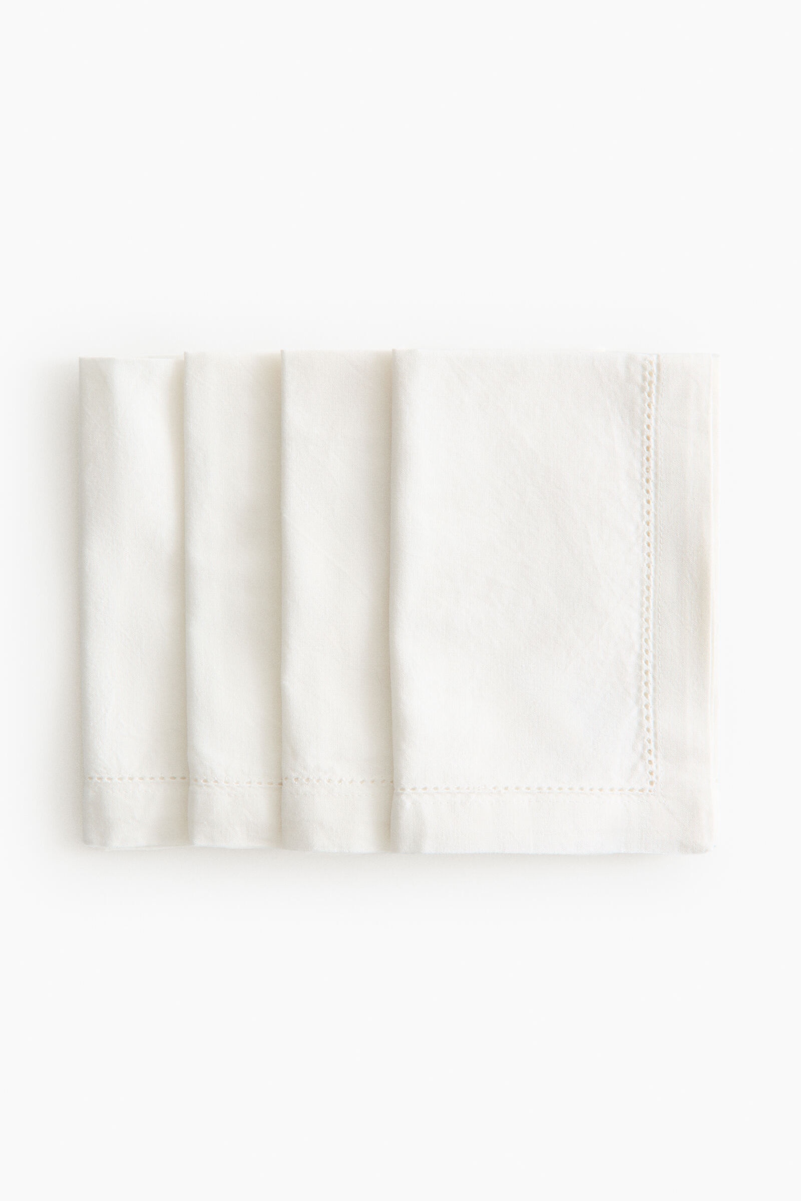 Pack de 4 servilletas de algodón
