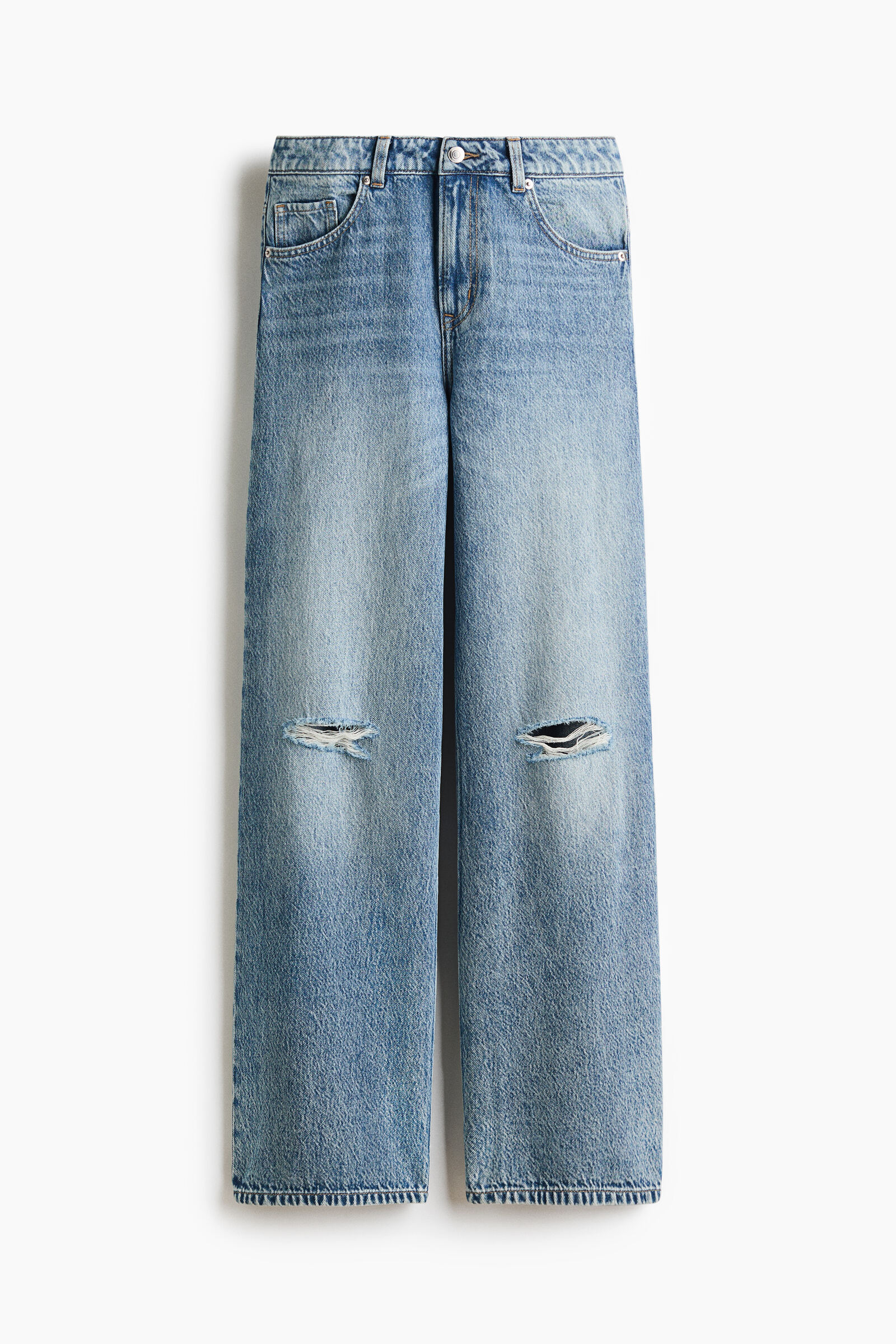 Wide High Jeans