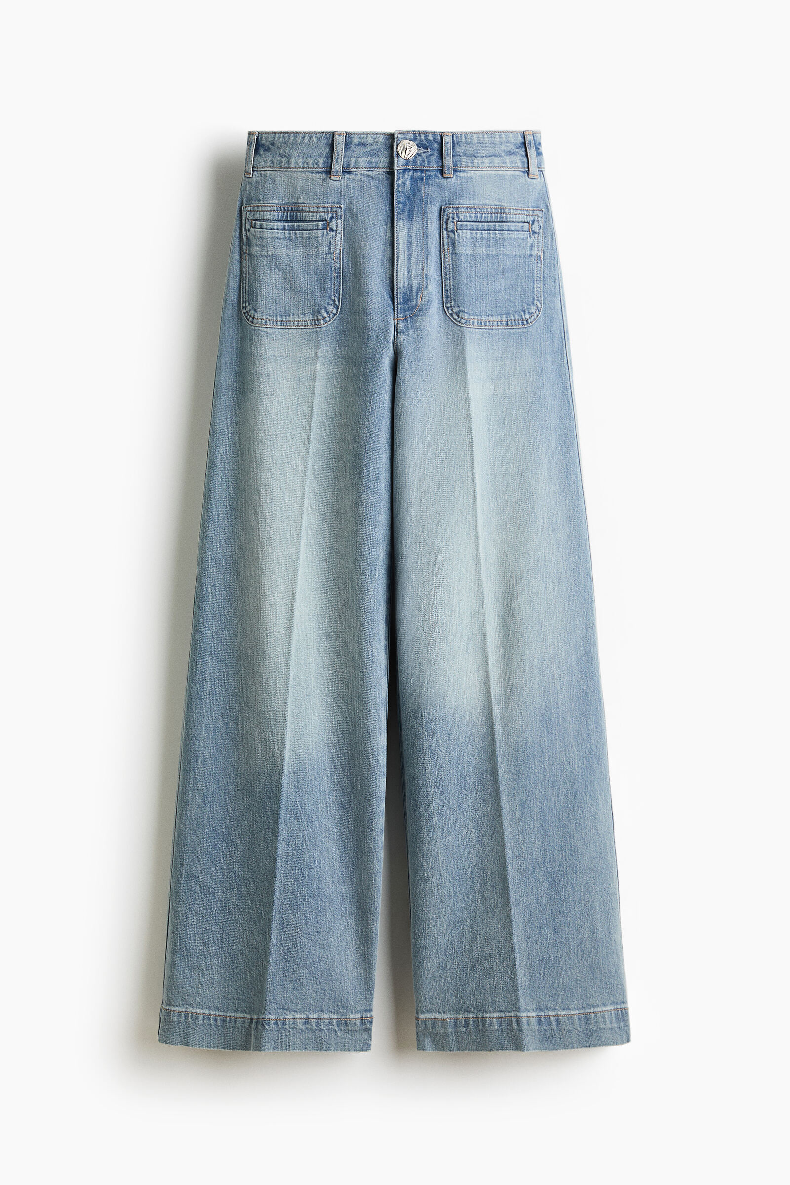 Wide High Jeans