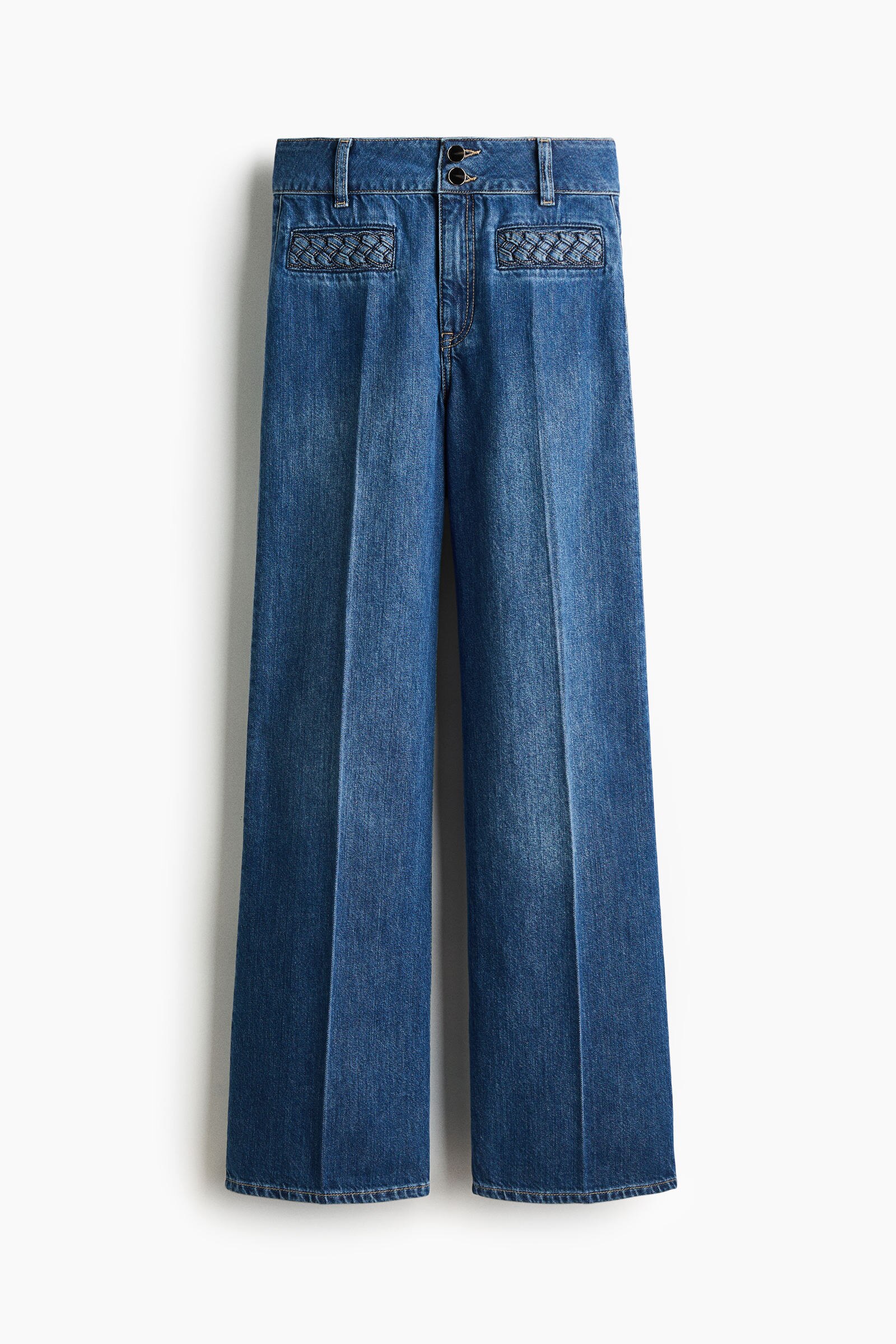 Wide High Jeans