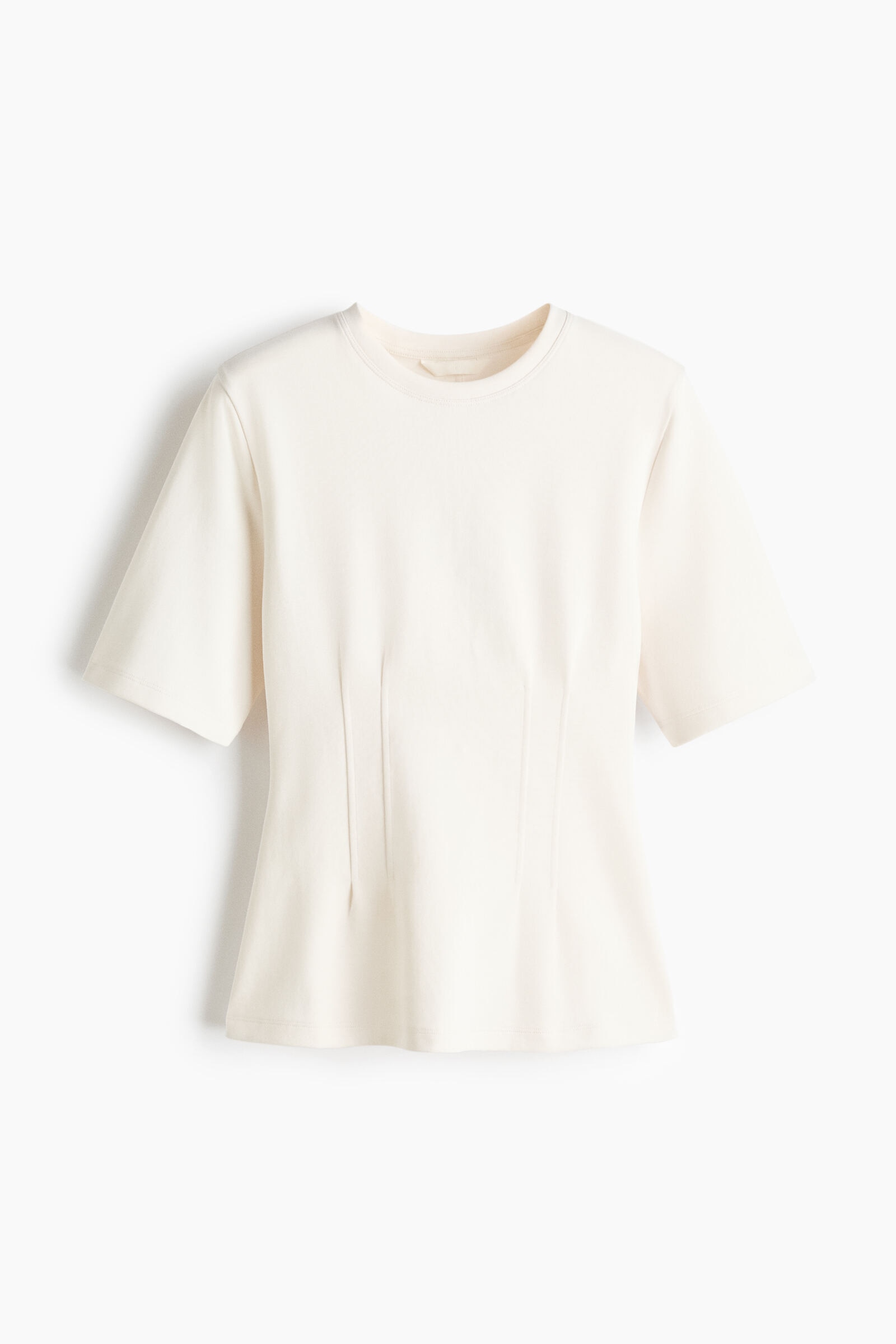 Polera interlock entallada