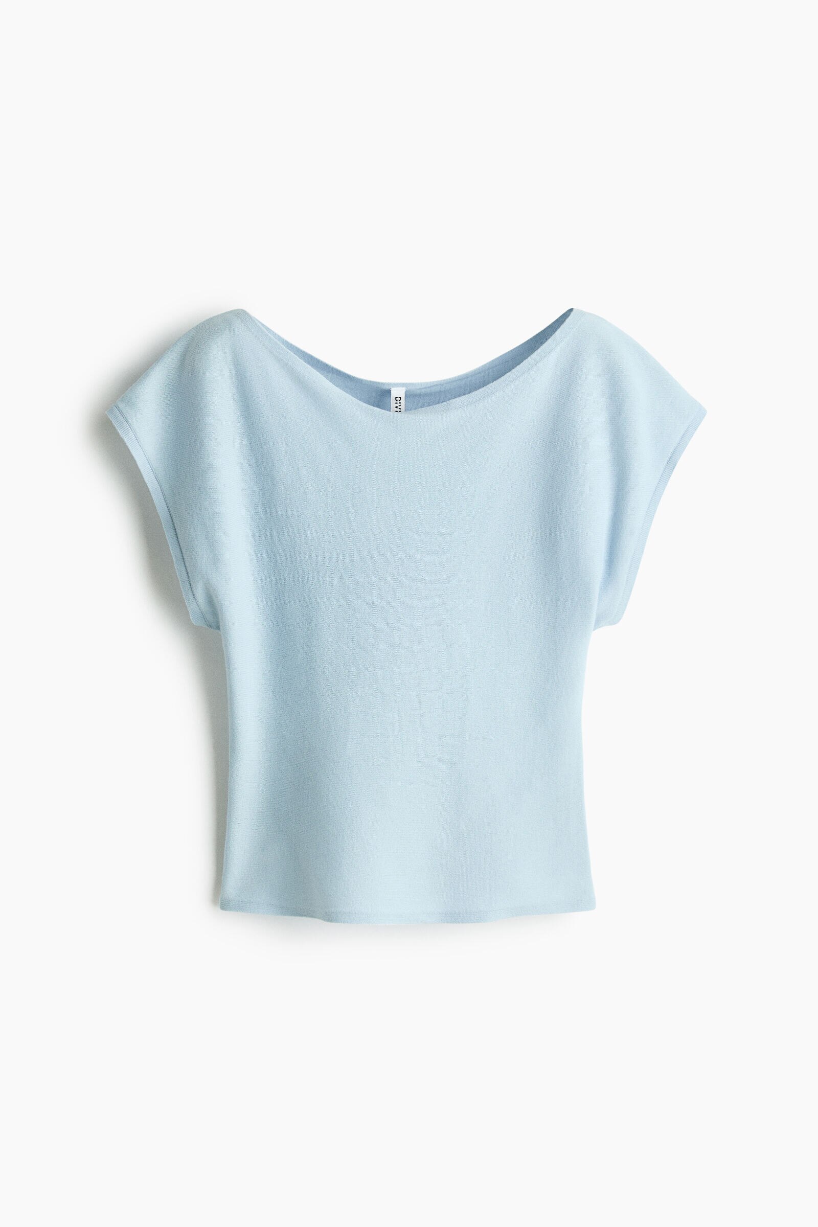 Top con cuello bote