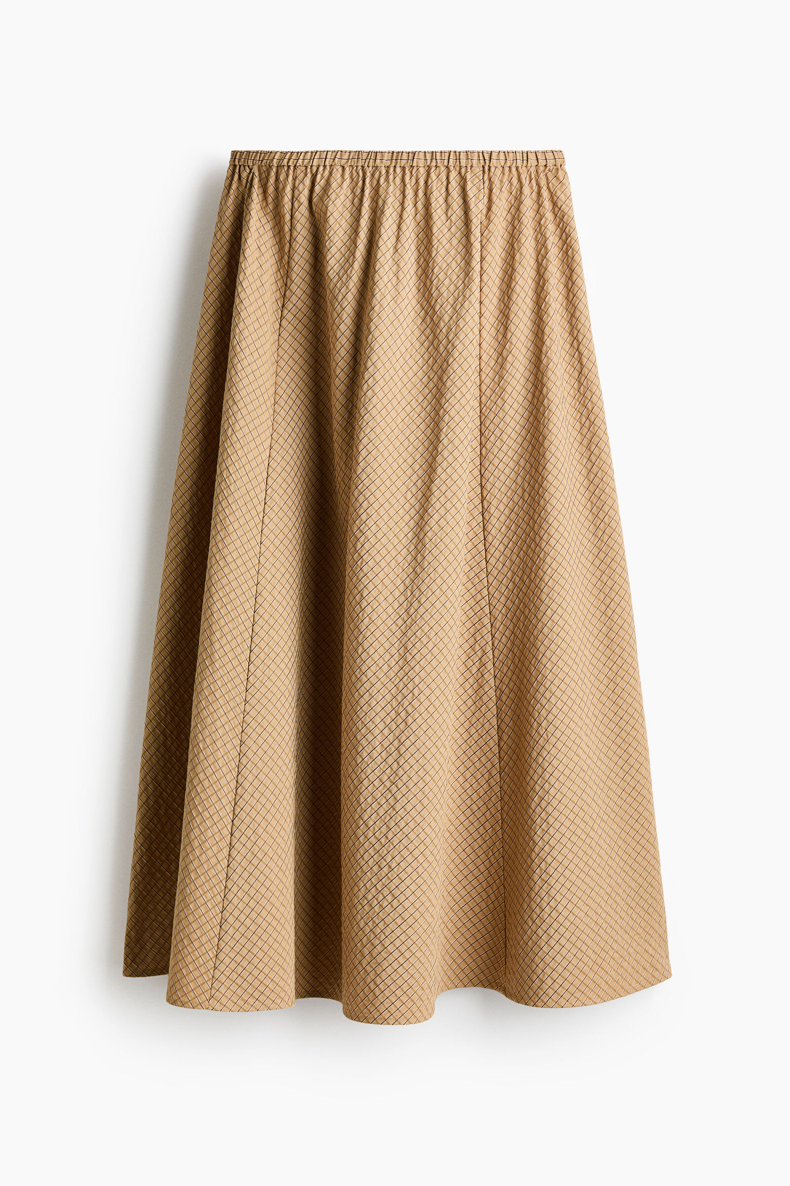 Falda midi evasé