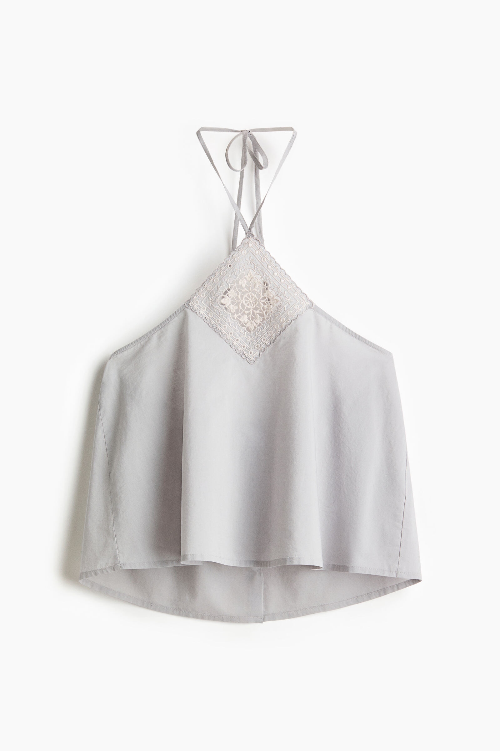 Top halter de algodón