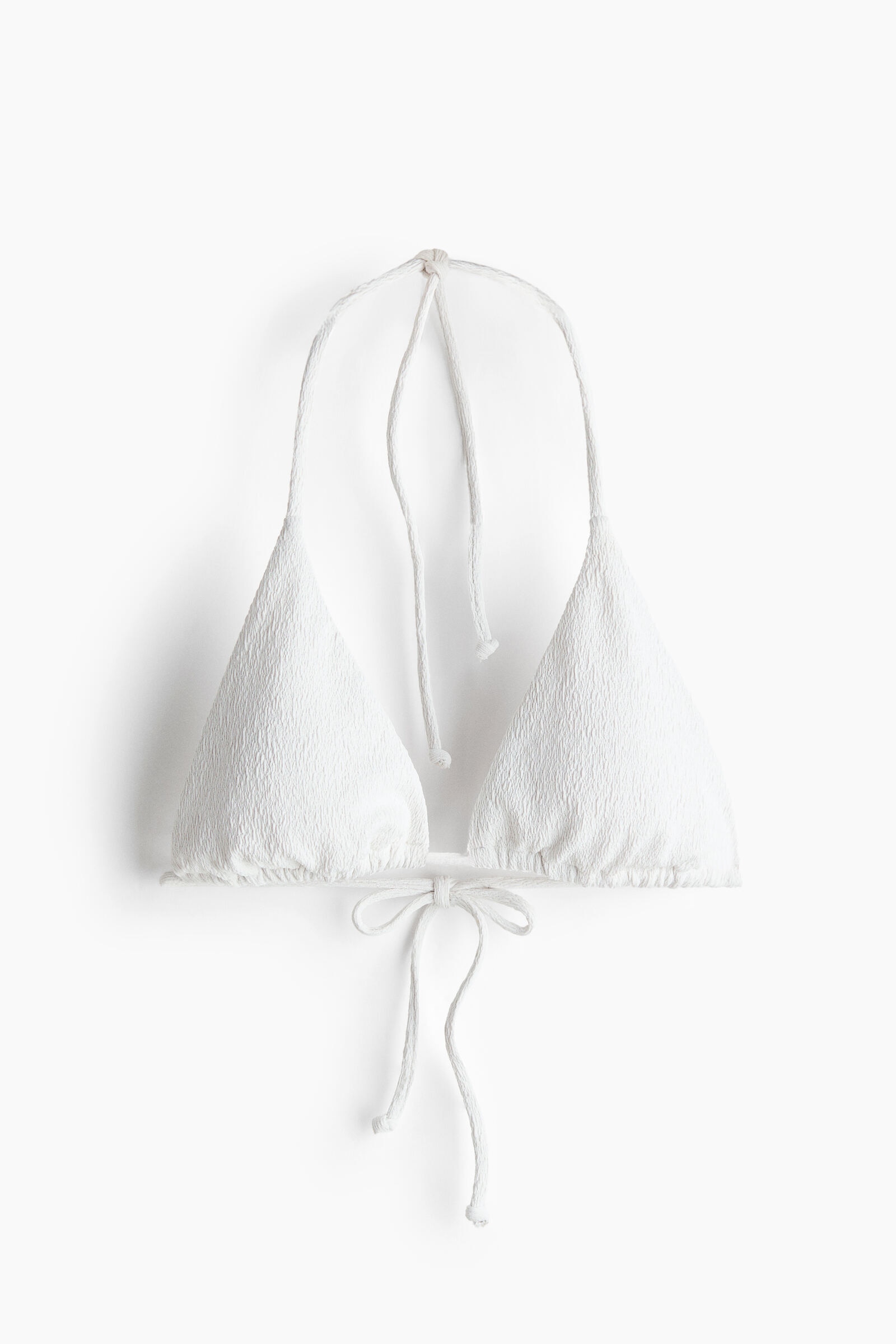 Top de bikini triangular con relleno