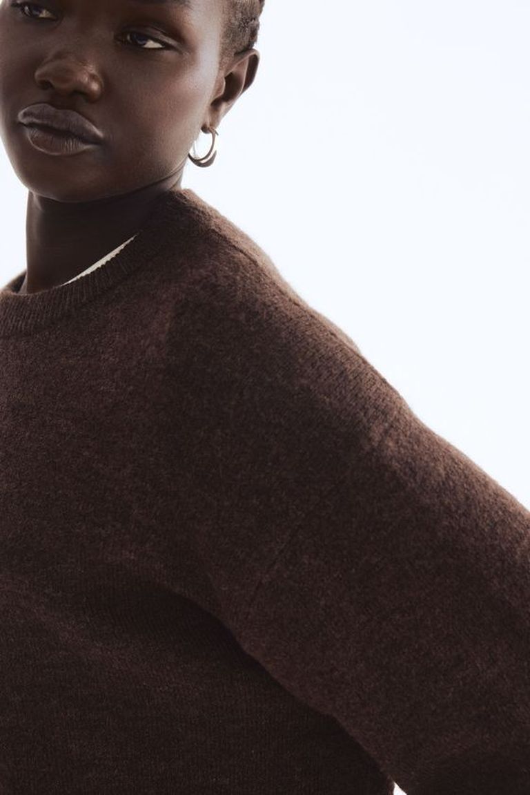 トップス zechito MARYVALE Power Shoulder Sweat Sweater off-the-shoulder | H&M