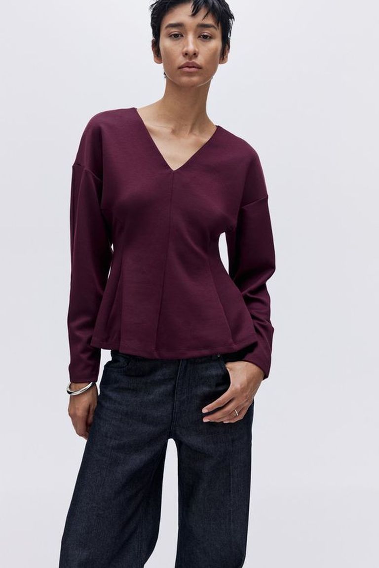Top con peplum | H&M