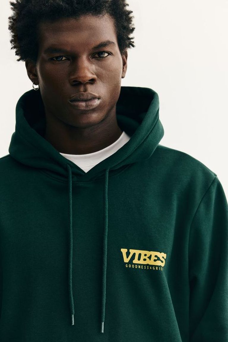 Polerón hoodie Loose Fit | H&M